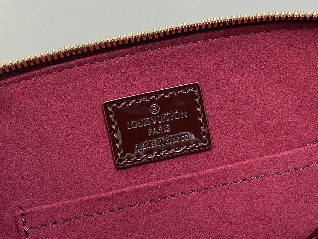 ALMA BB 23 CUIR DE VEAU ÉPI ROUGE BORDEAUX 
