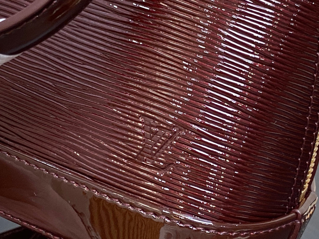 ALMA BB 23 CUIR DE VEAU ÉPI ROUGE BORDEAUX 