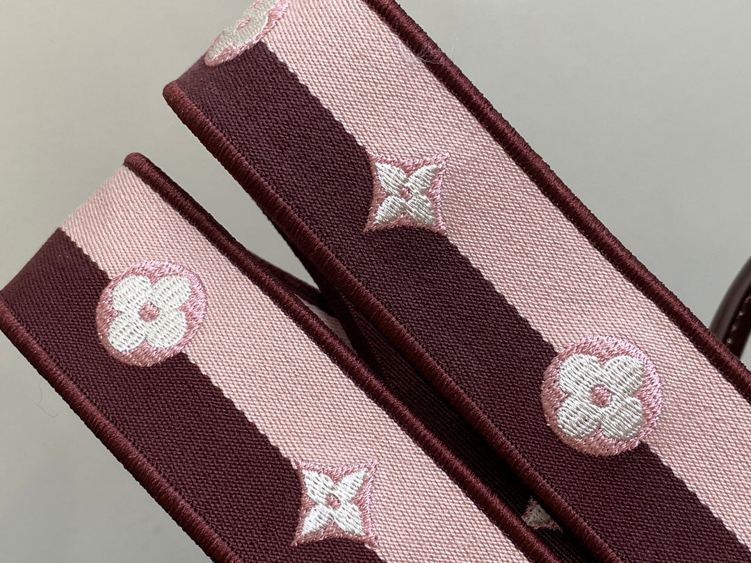 CLUNY MINI 20CM BORDEAUX CUIR DE VEAU ÉPI