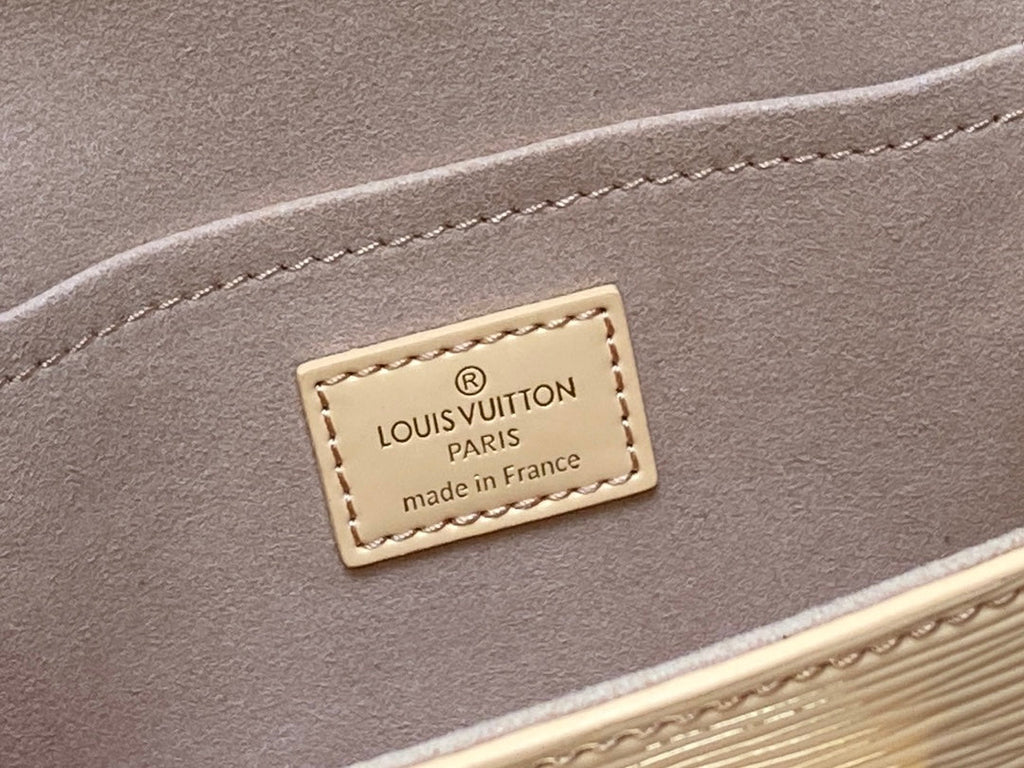 CLUNY MINI 20CM CUIR DE VEAU ÉPI BEIGE