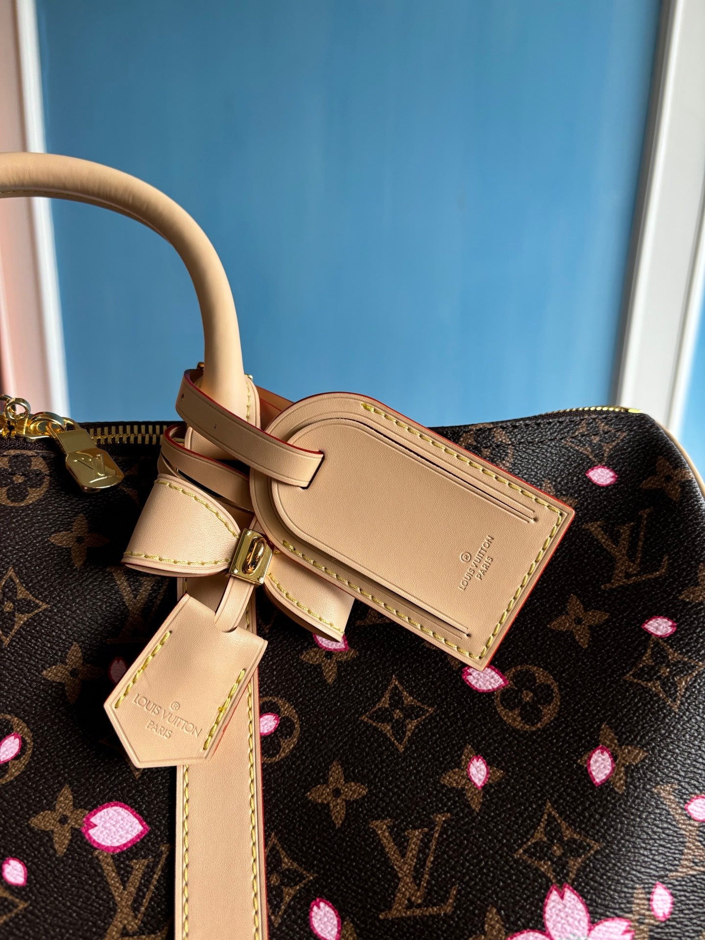 LV X TM KEEPALL BANDOULIÈRE 45CM TOILE MONOGRAMME MARRON SAKURA