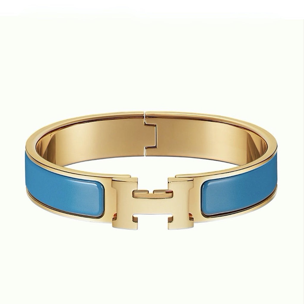 BRACELET H TURQUOISE 12MM