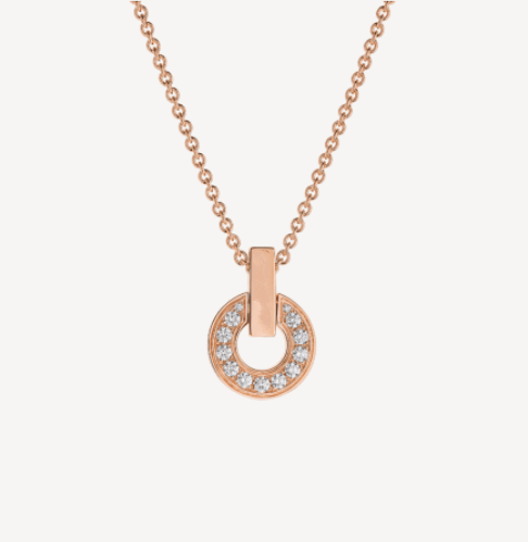 GARI NECKLACE ROSE GOLD DIAMOND