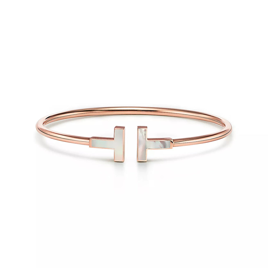 T BRACELET 1.8MM TURQUOISE ROSE GOLD
