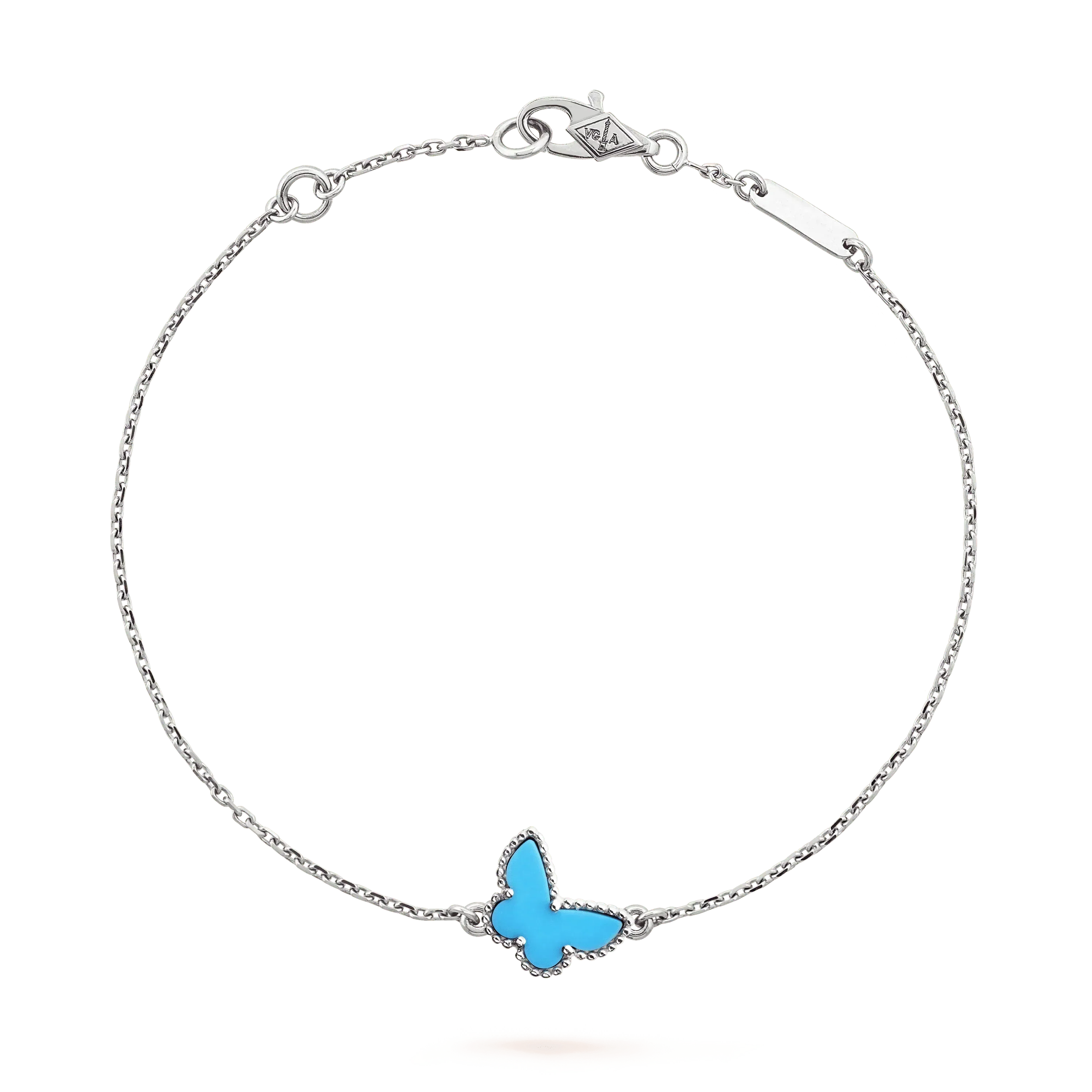 BUTTERFLY TURQUOISE BUTTERFLY BRACELET SILVER