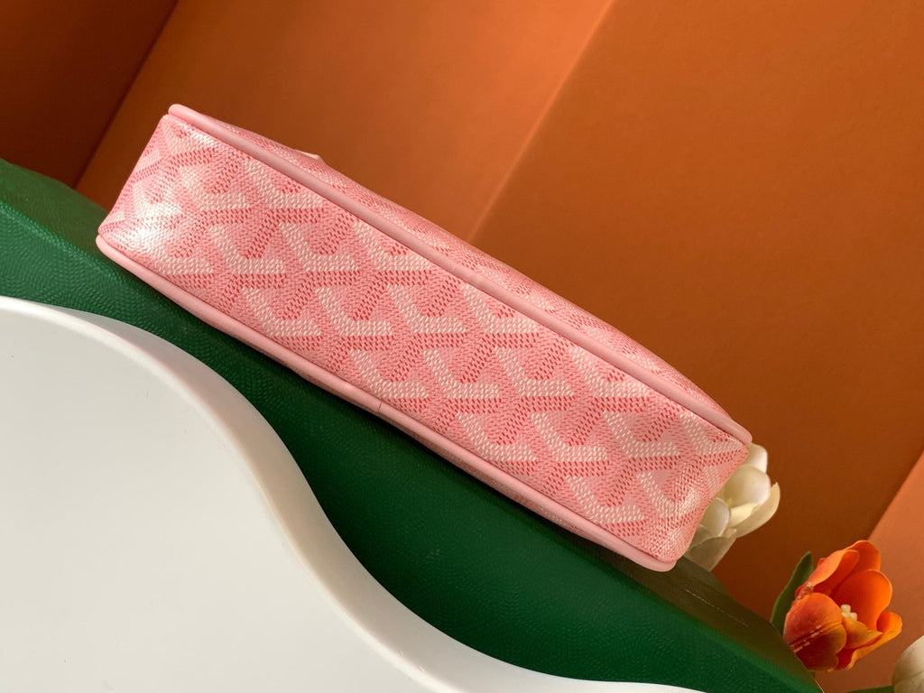 GOYA SECOND-HAND TOAST BAG 21CM PINK CANVAS