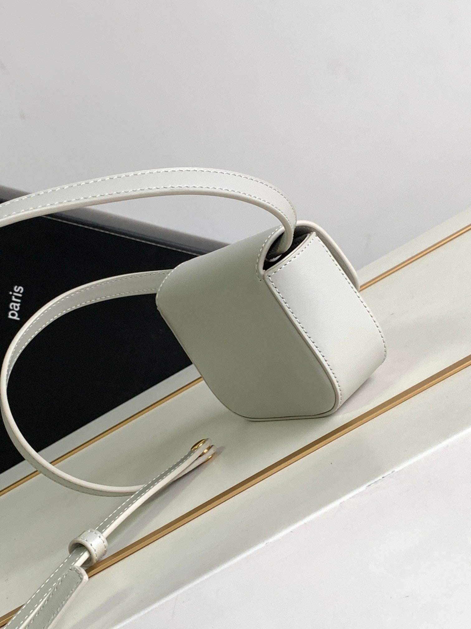 TEEN TRIOMPHE 11CM CUIR DE VEAU GRIS