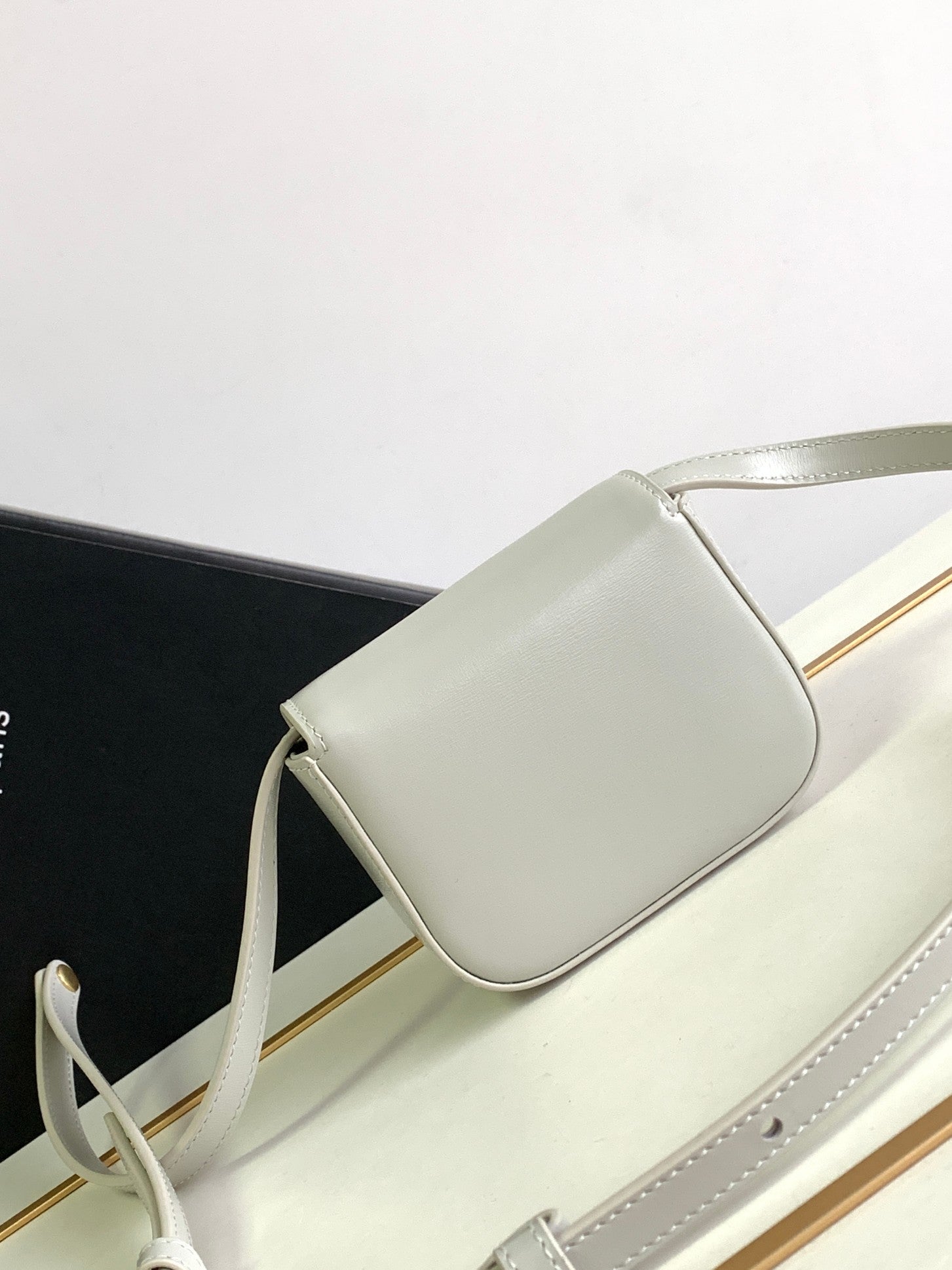 TEEN TRIOMPHE 11CM CUIR DE VEAU GRIS