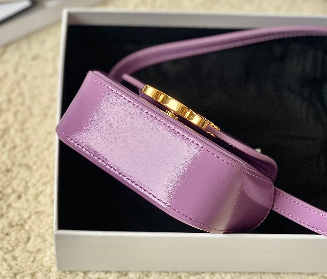 TEEN TRIOMPHE 11CM CUIR DE VEAU VIOLET
