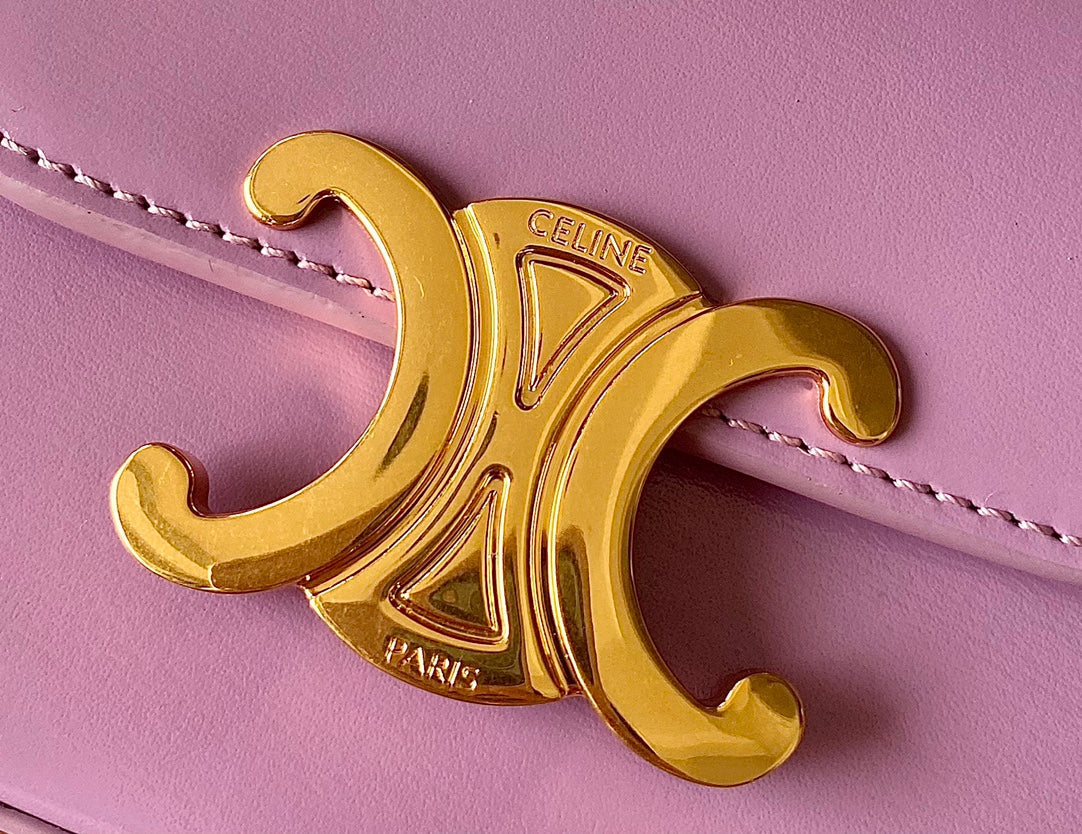 TEEN TRIOMPHE 11CM CUIR DE VEAU VIOLET