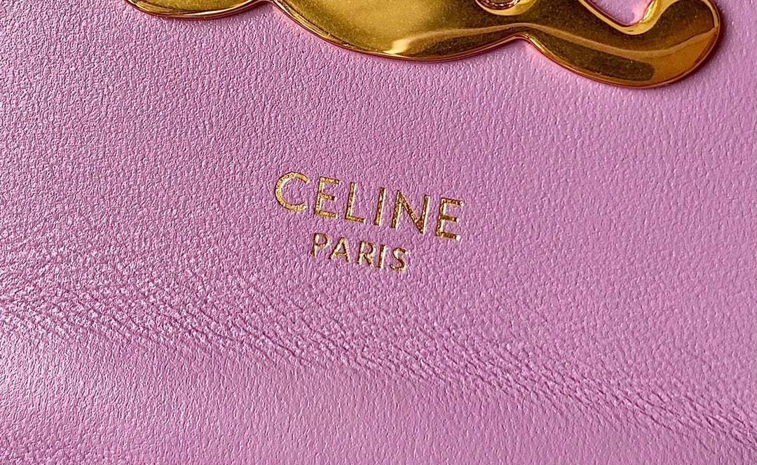 TEEN TRIOMPHE 11CM CUIR DE VEAU VIOLET
