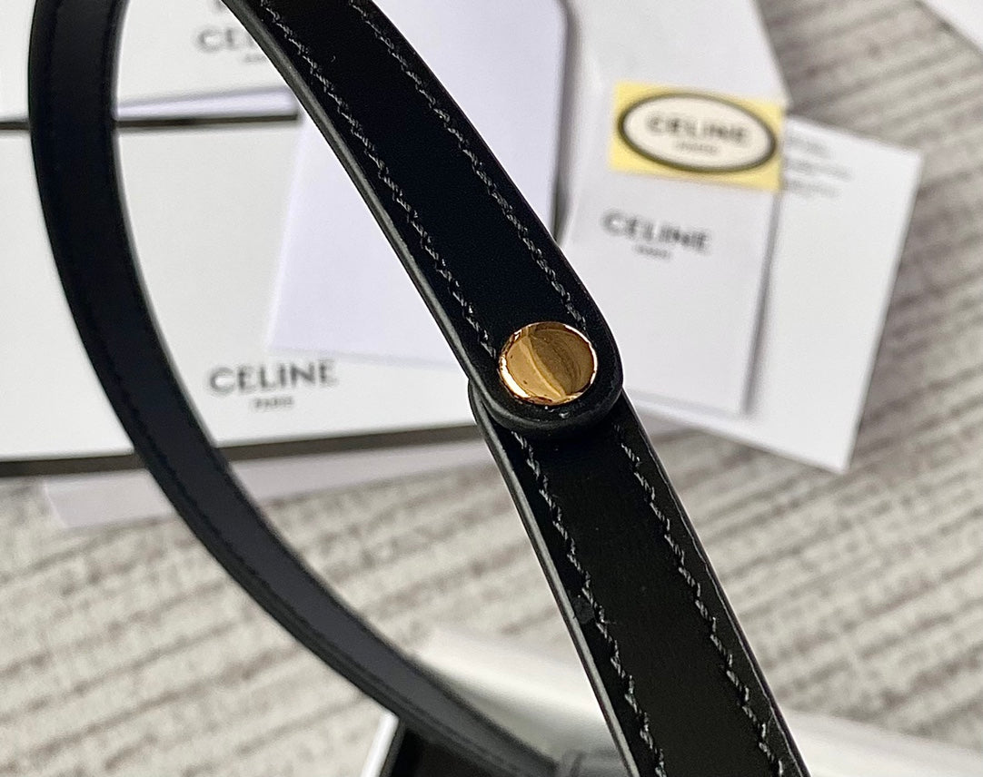 TEEN TRIOMPHE 11CM CUIR DE VEAU NOIR