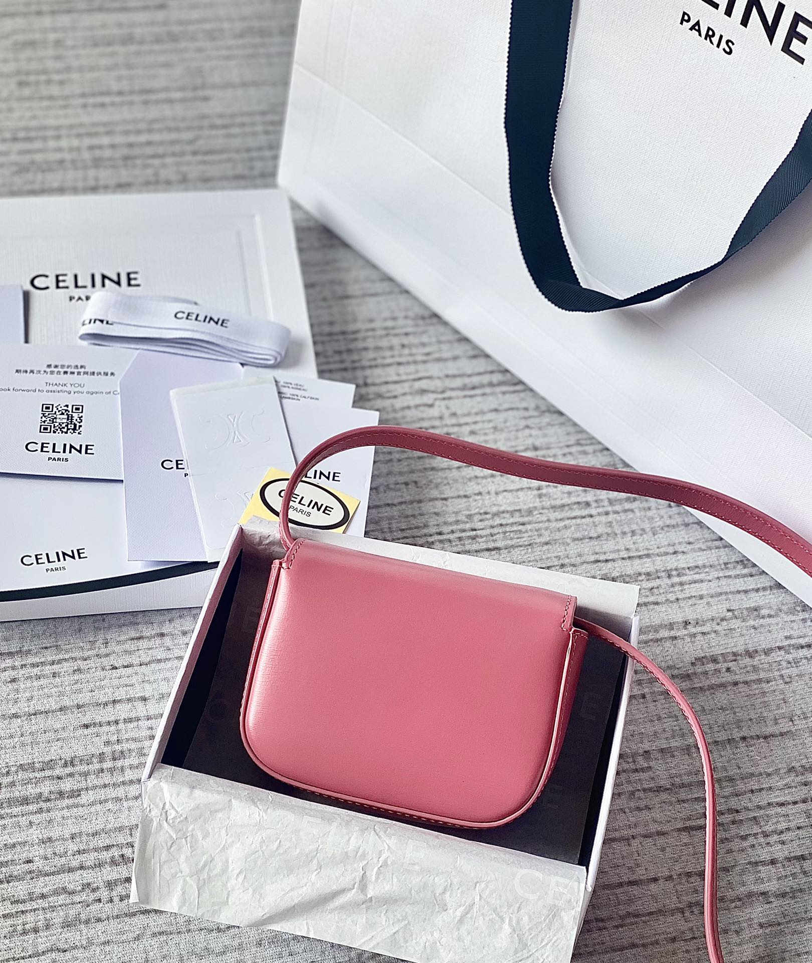 TEEN TRIOMPHE 11CM CUIR DE VEAU ROSE