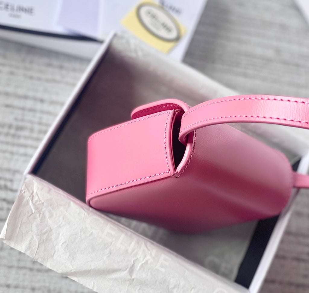 TEEN TRIOMPHE 11CM CUIR DE VEAU ROSE