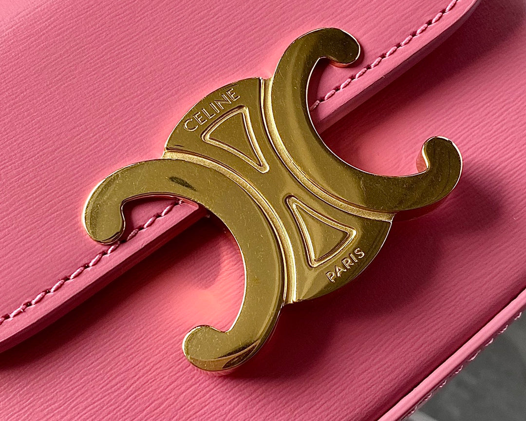 TEEN TRIOMPHE 11CM CUIR DE VEAU ROSE