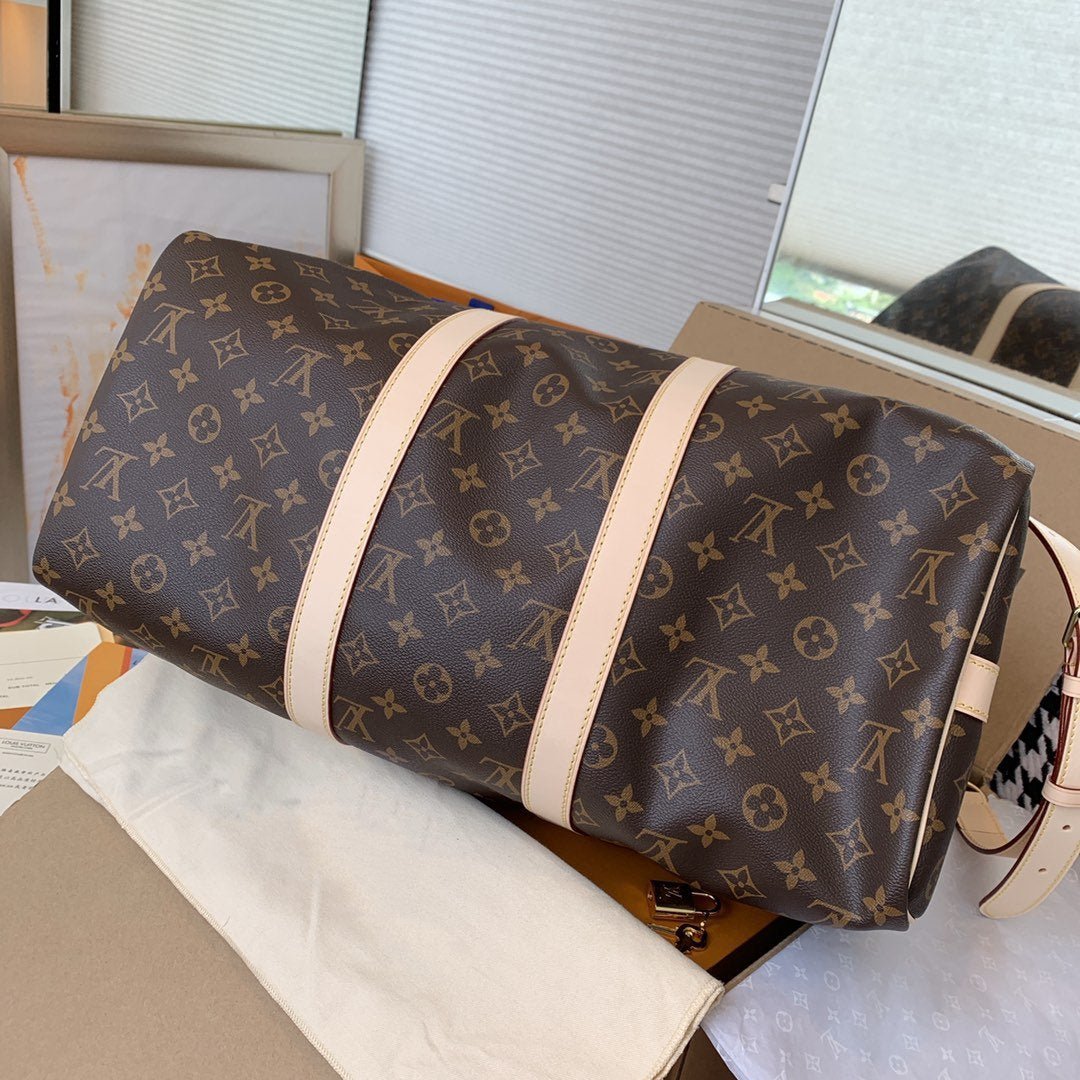 LV KEEPALL BANDOULIÈRE 45 TOILE MONOGRAMME