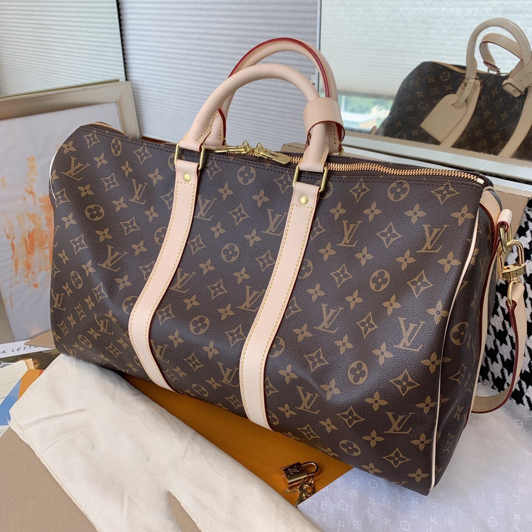 LV KEEPALL BANDOULIÈRE 45 TOILE MONOGRAMME