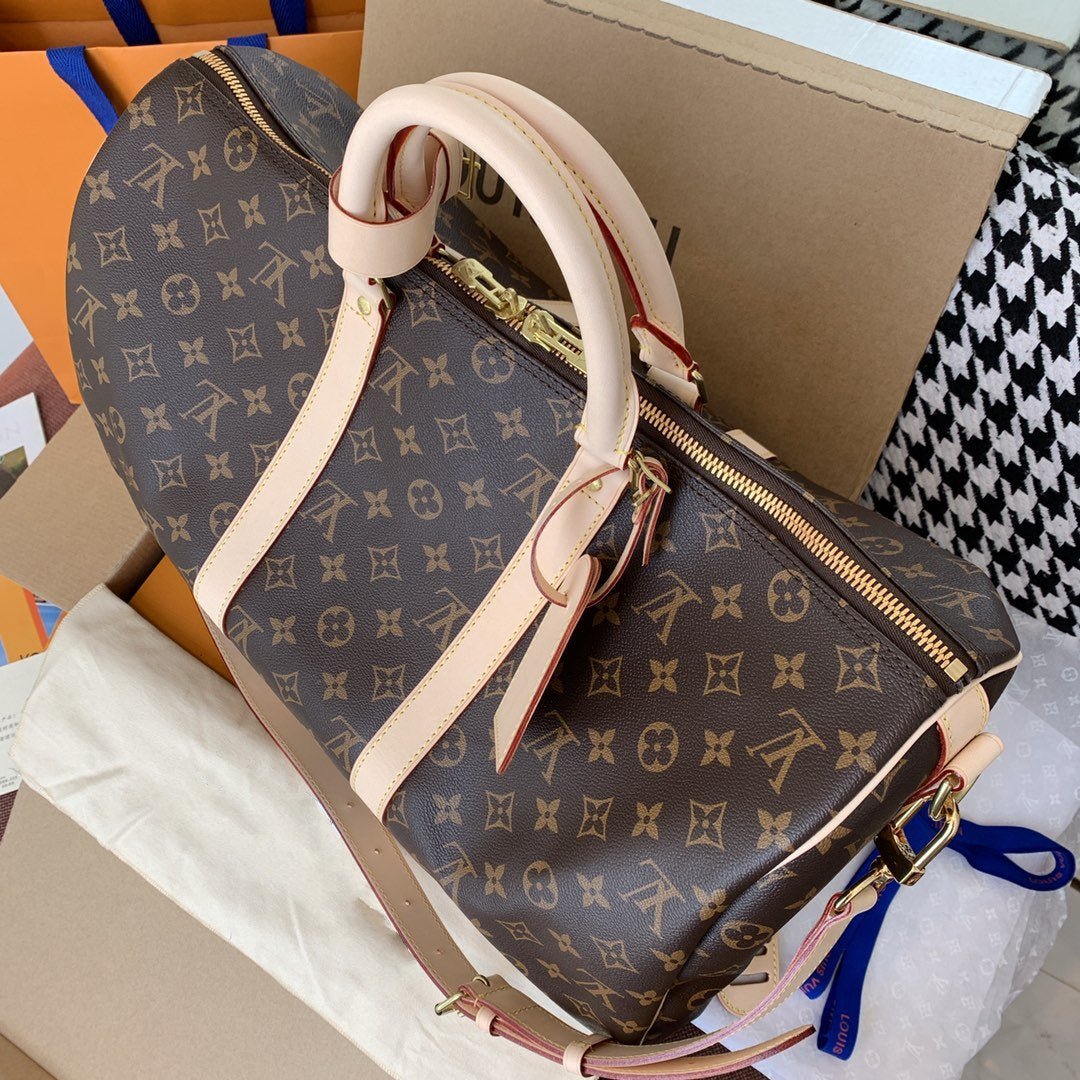 LV KEEPALL BANDOULIÈRE 45 TOILE MONOGRAMME