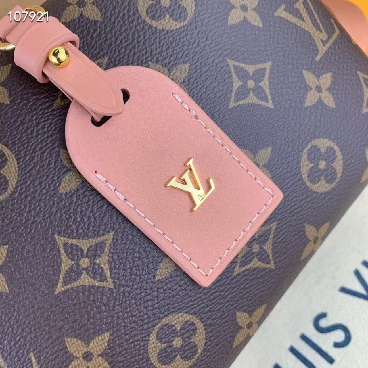 TOILE MONOGRAMME LV PETITE MALLE SOUPLE PECHE
