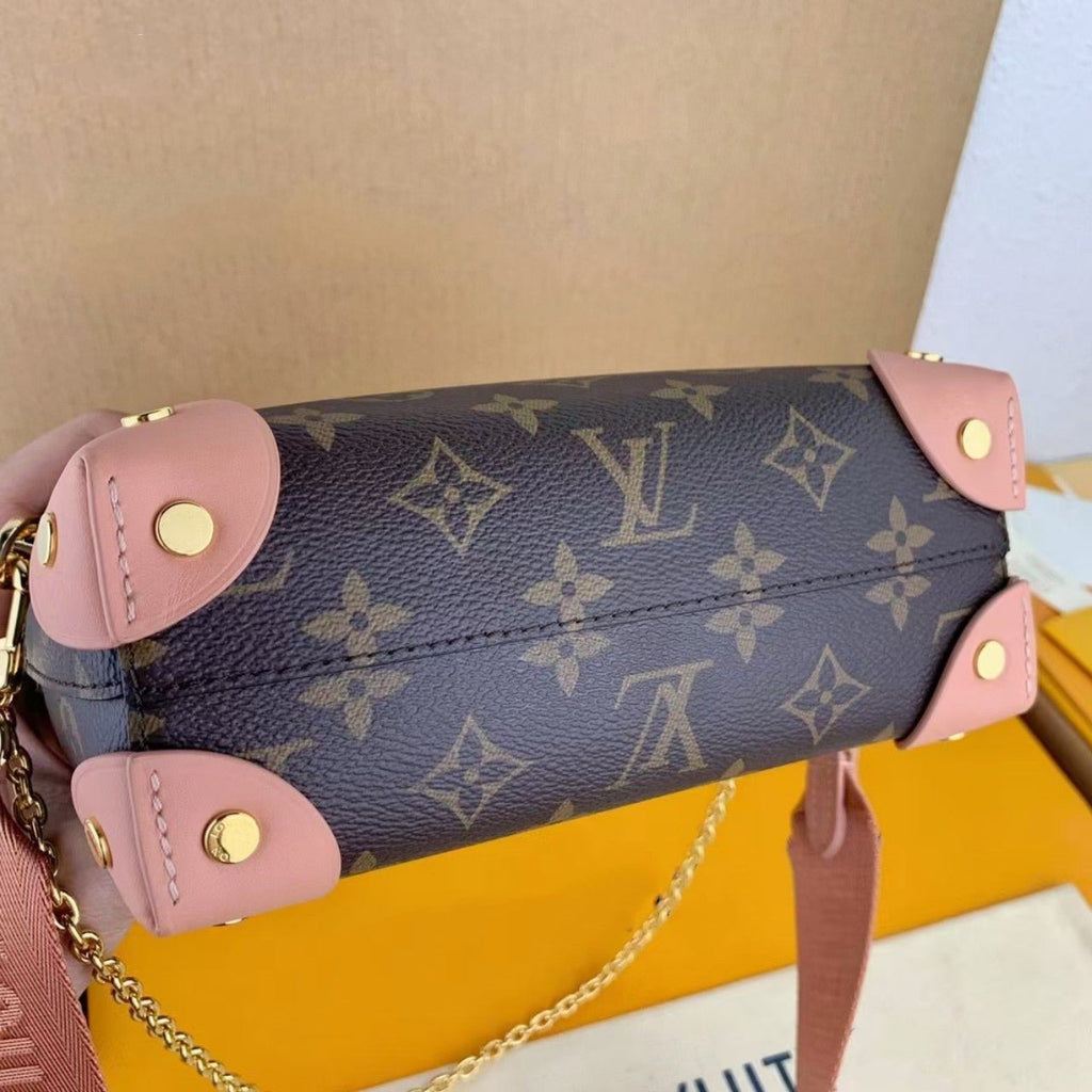 TOILE MONOGRAMME LV PETITE MALLE SOUPLE PECHE